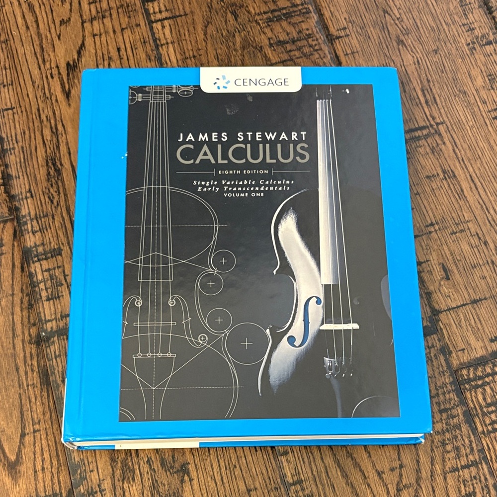 James Stewart Calculus Textbook - Bright Blue Hardcover